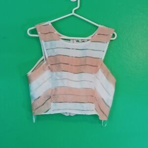 Jealous Tomato White Orange Top